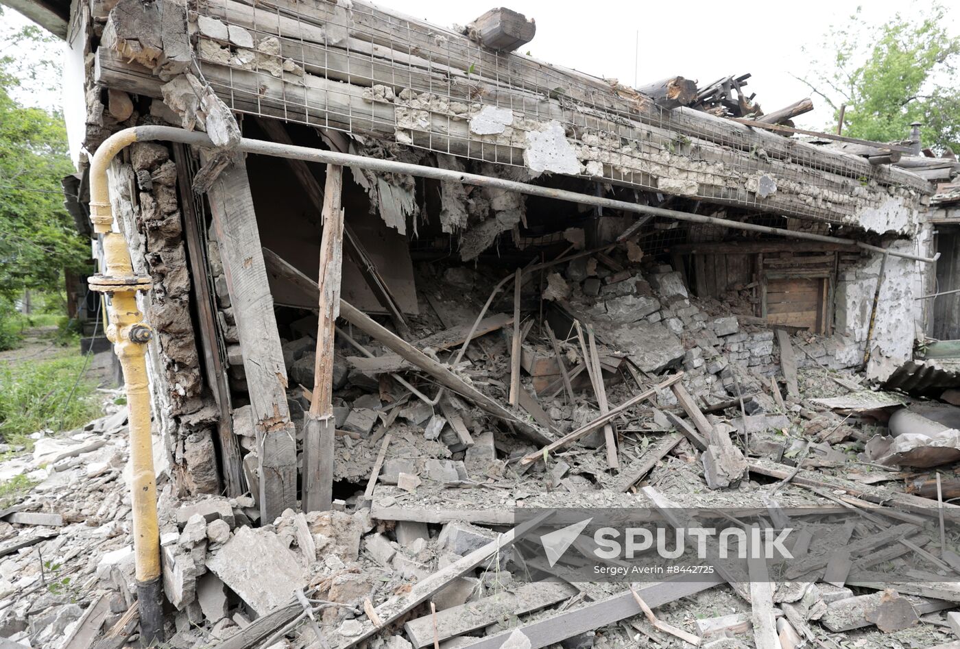 Russia Ukraine Military Operation Shelling