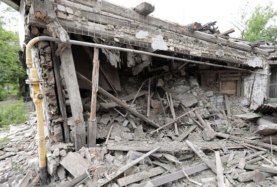 Russia Ukraine Military Operation Shelling