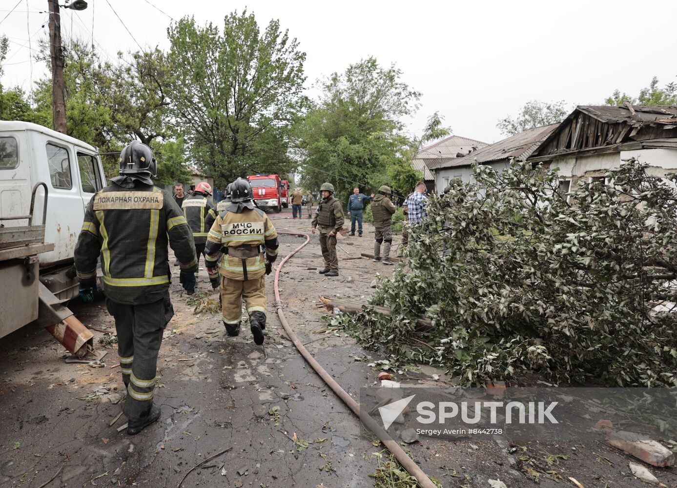 Russia Ukraine Military Operation Shelling