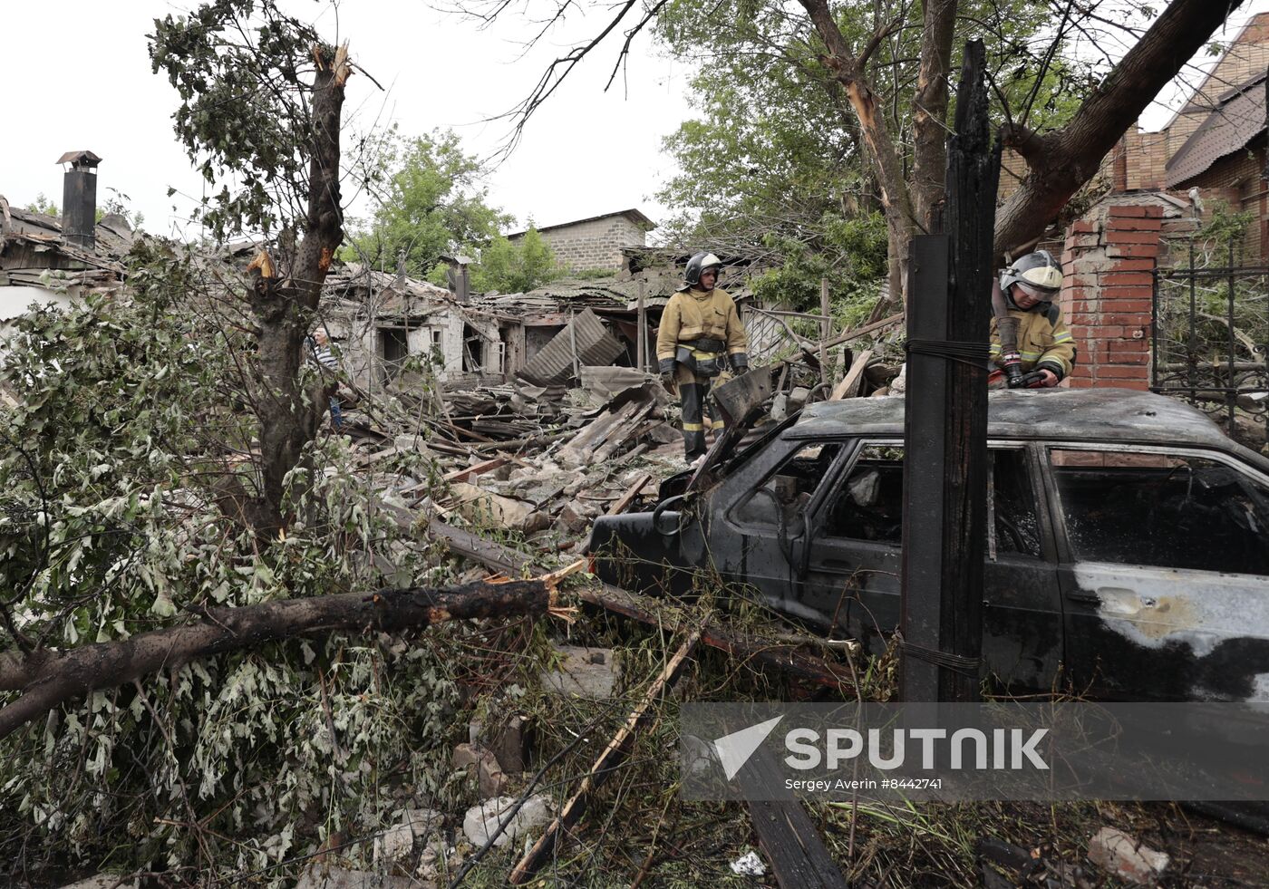 Russia Ukraine Military Operation Shelling
