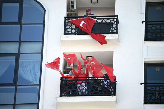 Turkey Election Erdogan Campaign Rally