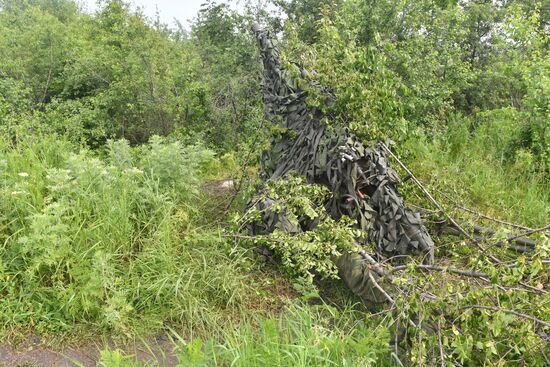 Russia Ukraine Military Operation Mortar Unit