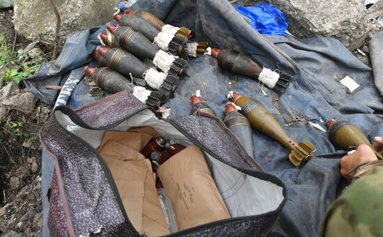 Russia Ukraine Military Operation Mortar Unit