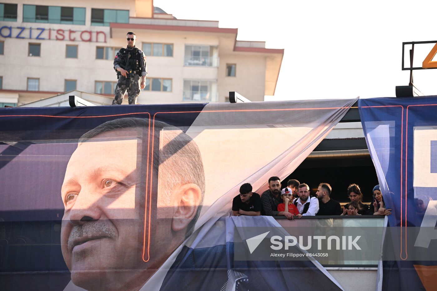 Turkey Election Erdogan Campaign Rally