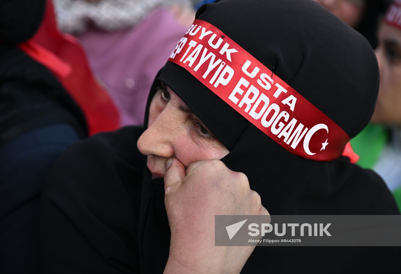 Turkey Election Erdogan Campaign Rally
