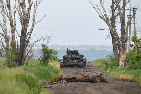 Russia Ukraine Military Operation Frontline