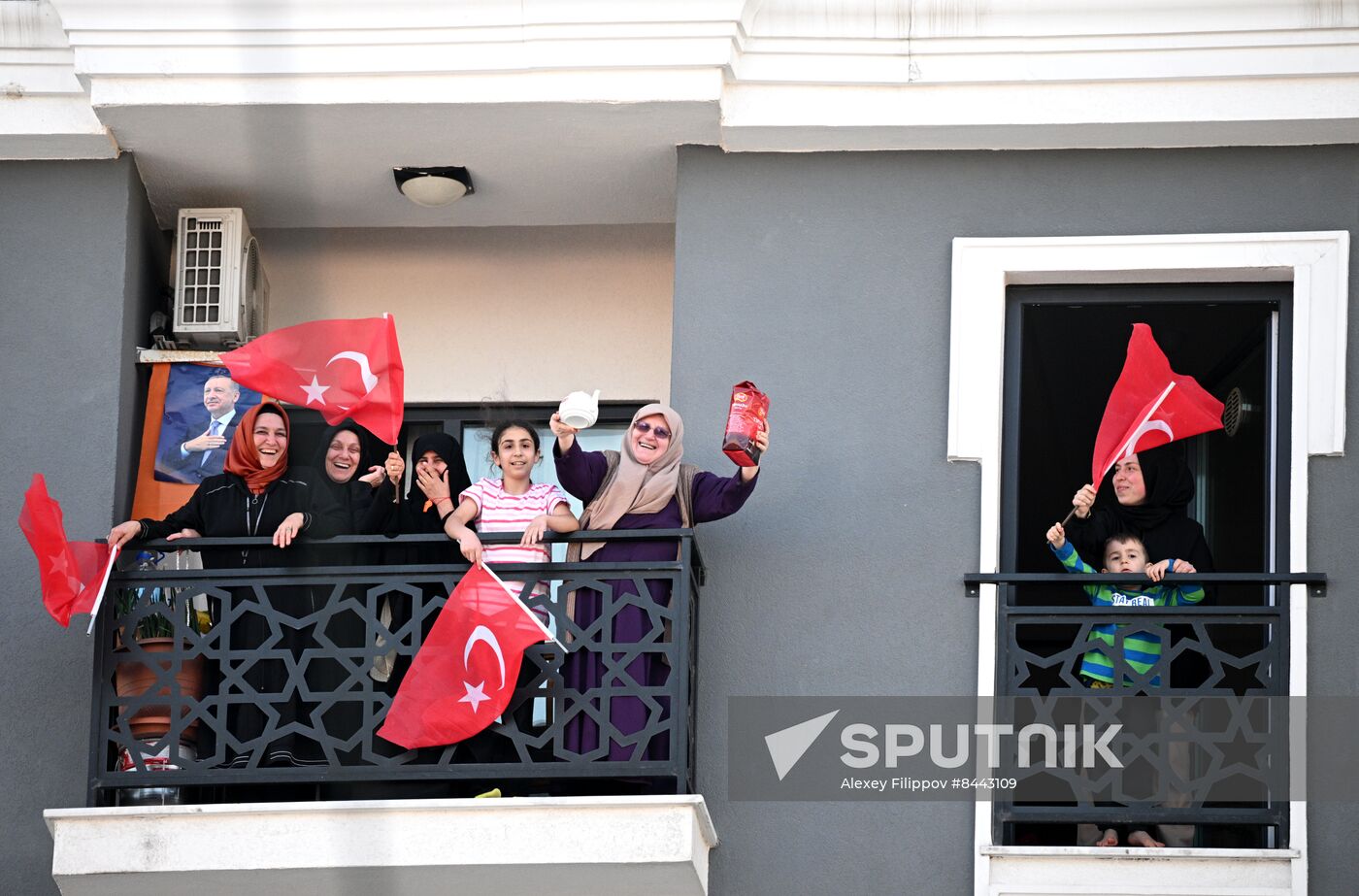 Turkey Election Erdogan Campaign Rally