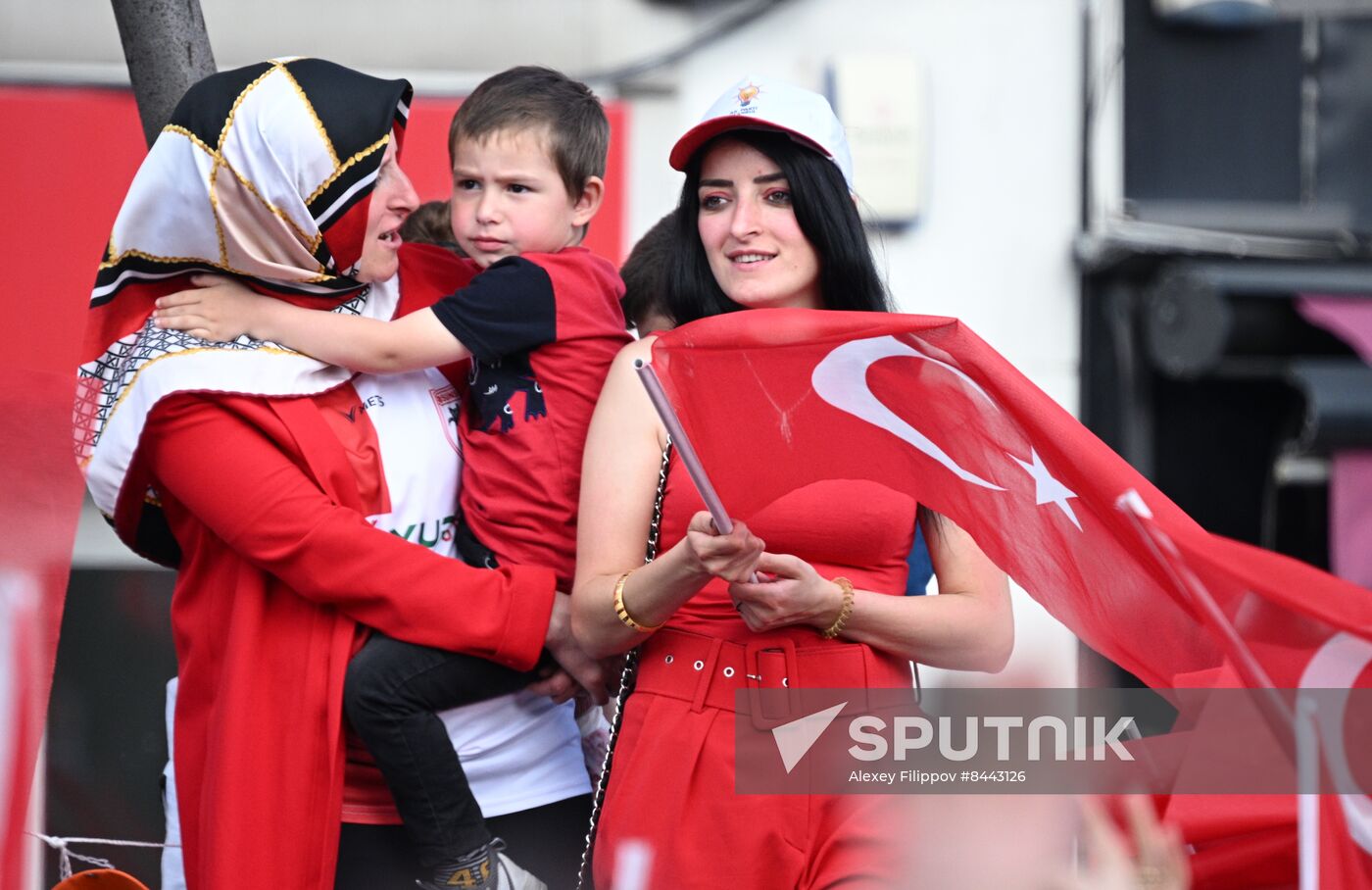 Turkey Election Erdogan Campaign Rally