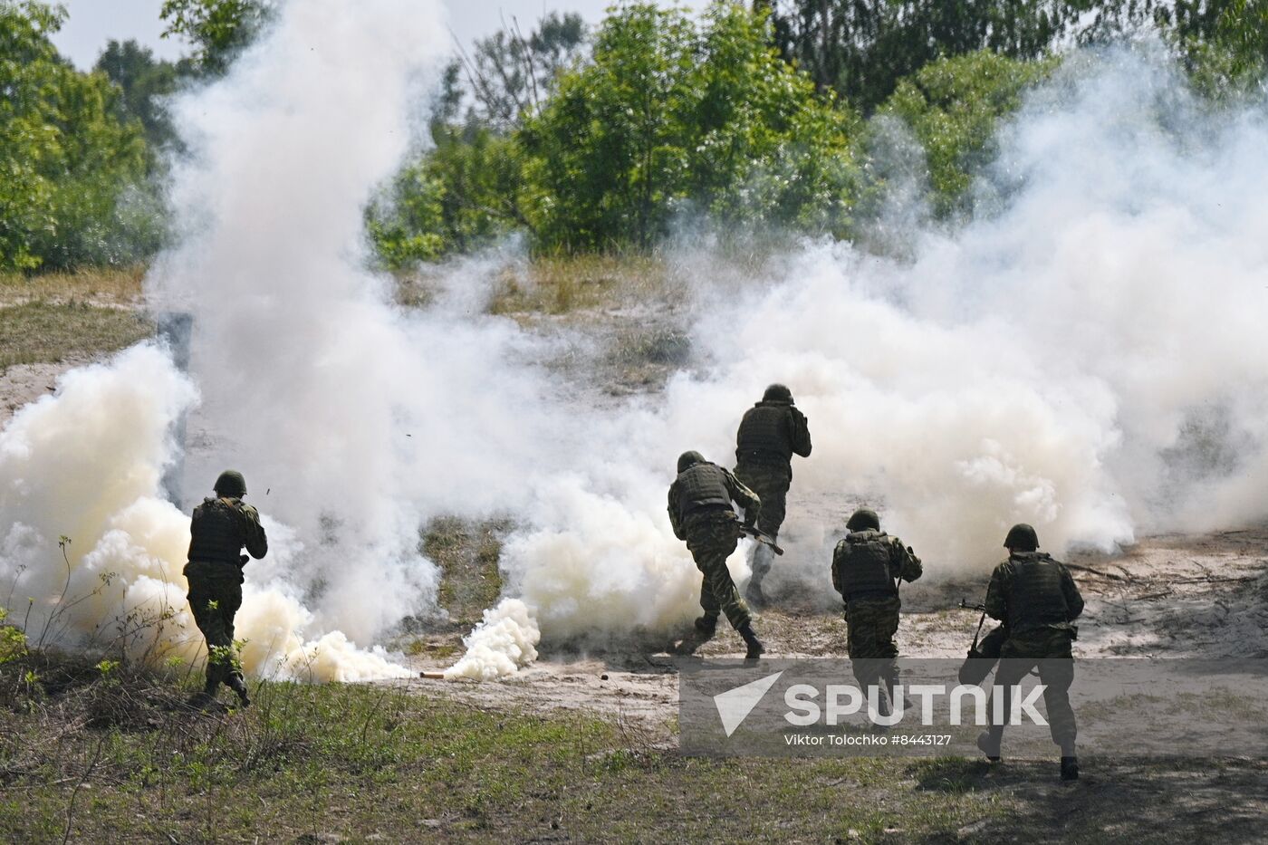 Belarus Territorial Defence Exercise