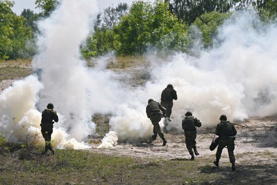 Belarus Territorial Defence Exercise