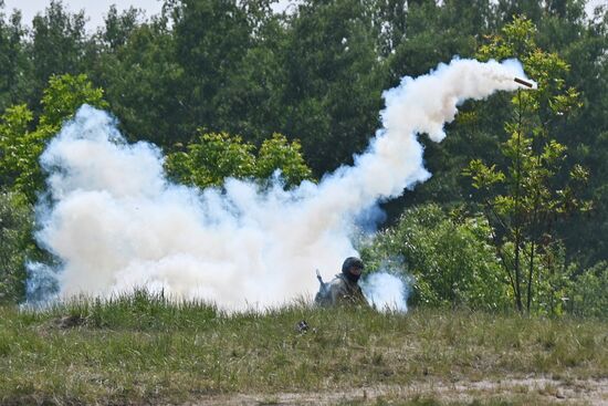 Belarus Territorial Defence Exercise