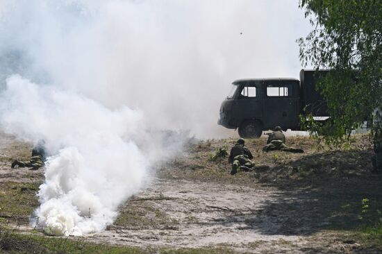 Belarus Territorial Defence Exercise