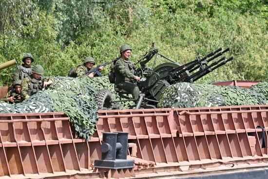 Belarus Territorial Defence Exercise