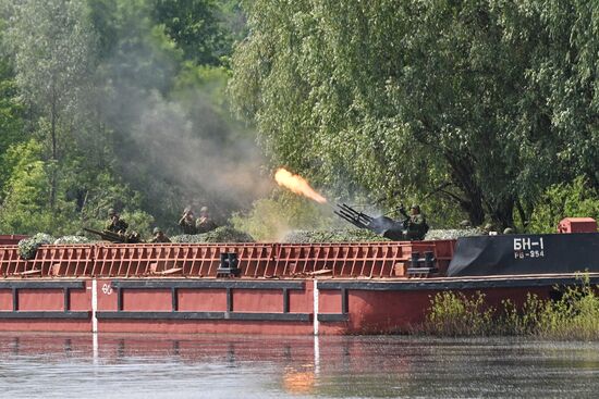 Belarus Territorial Defence Exercise