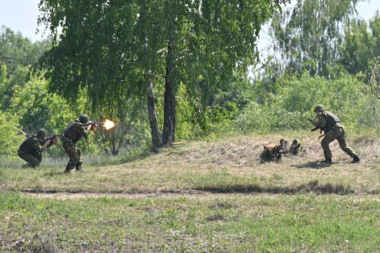 Belarus Territorial Defence Exercise