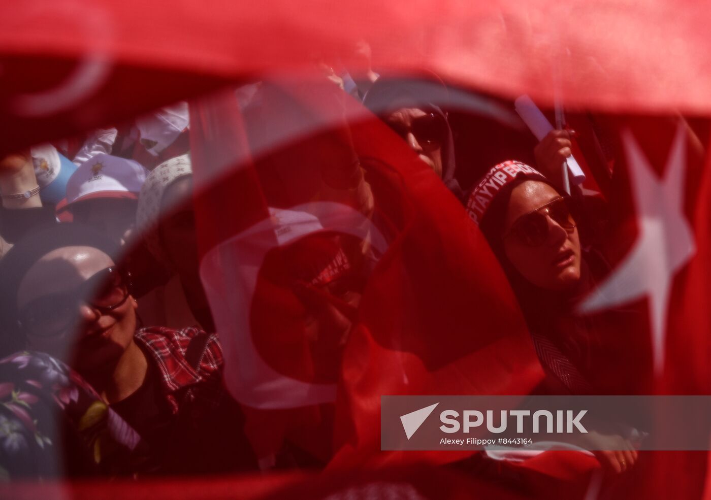 Turkey Election Erdogan Campaign Rally