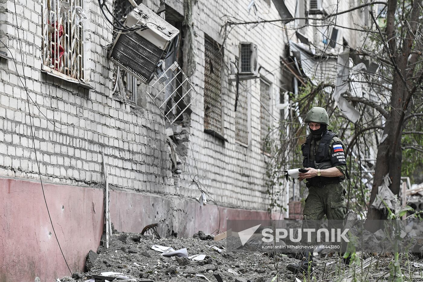 Russia Ukraine Military Operation Shelling Aftermath