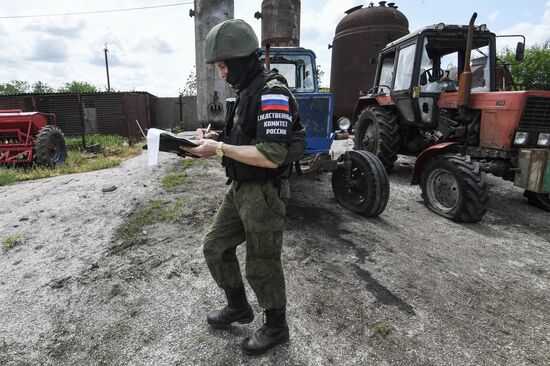 Russia Ukraine Military Operation Shelling Aftermath