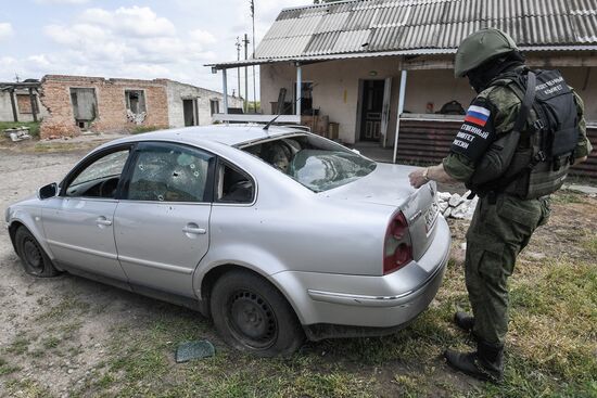 Russia Ukraine Military Operation Shelling Aftermath