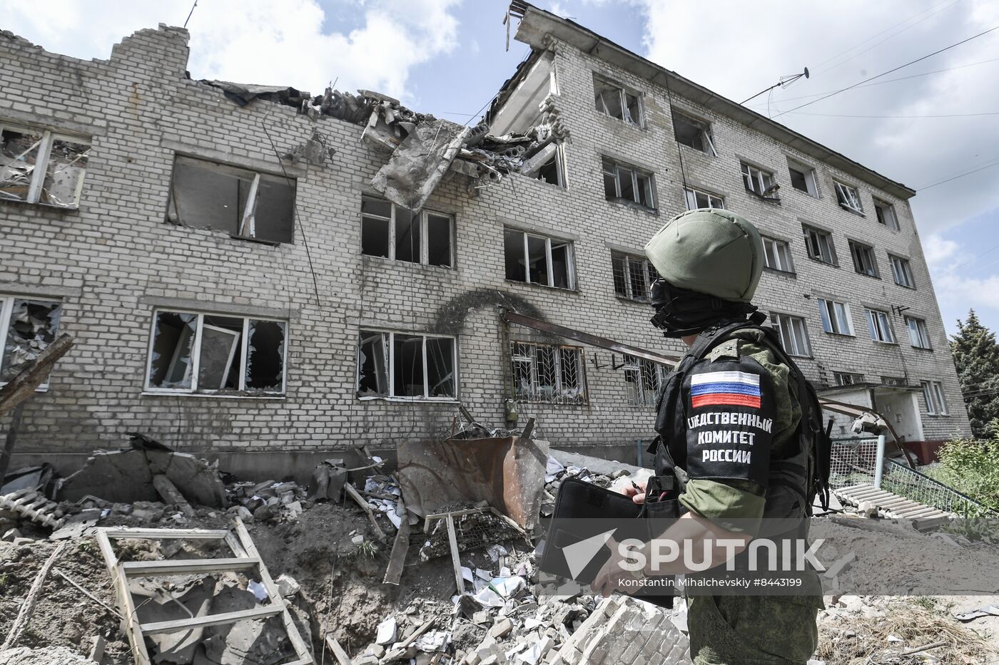 Russia Ukraine Military Operation Shelling Aftermath