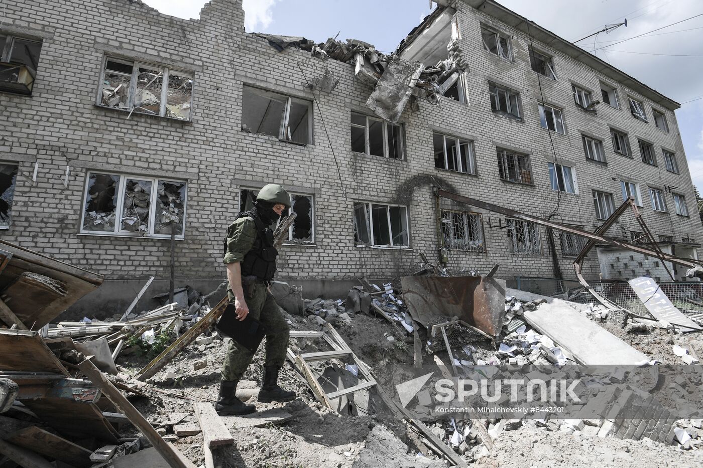 Russia Ukraine Military Operation Shelling Aftermath