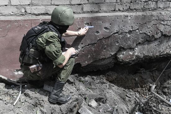 Russia Ukraine Military Operation Shelling Aftermath