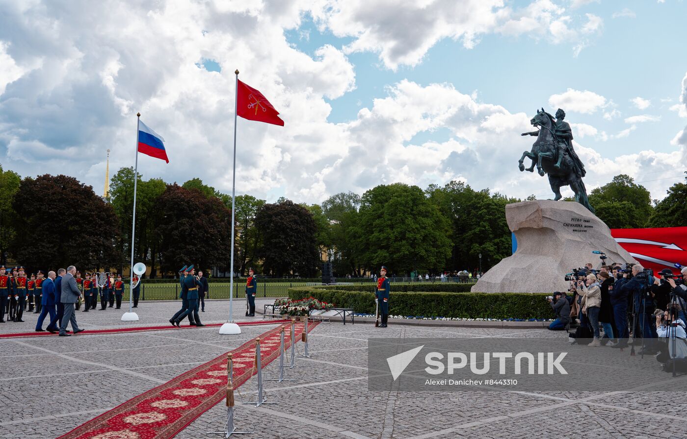 Russia St Petersburg Founding Anniversary