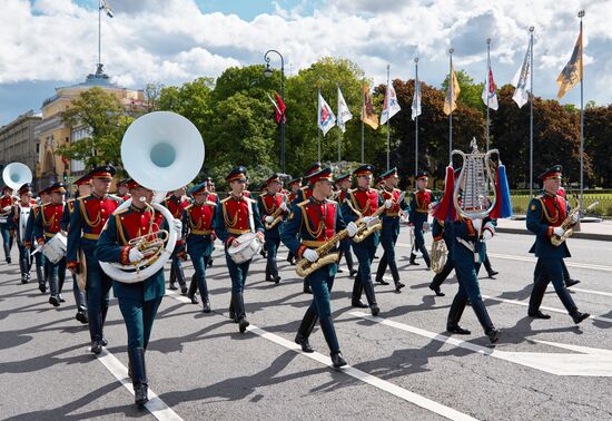 Russia St Petersburg Founding Anniversary