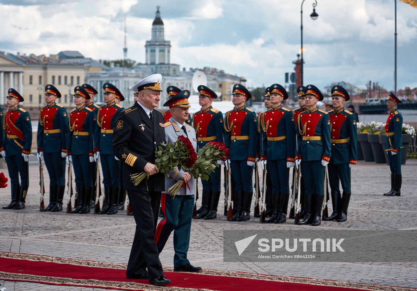 Russia St Petersburg Founding Anniversary