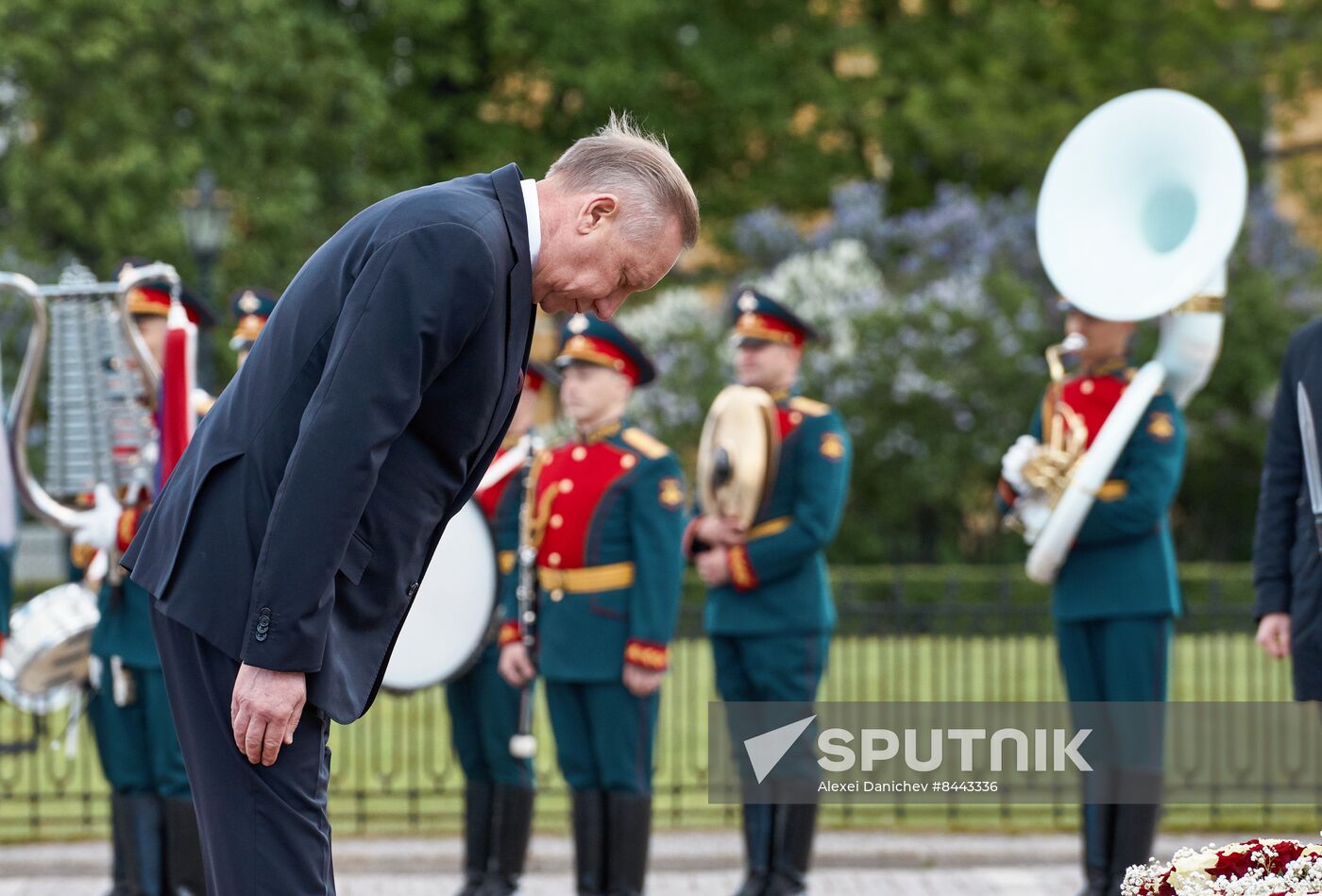 Russia St Petersburg Founding Anniversary