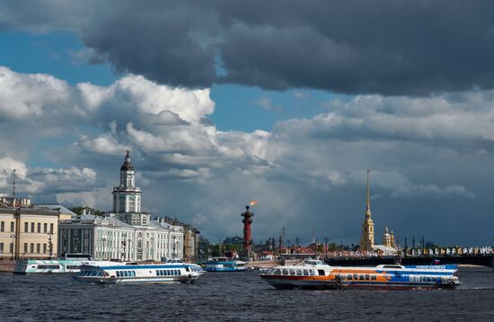 Russia St Petersburg Founding Anniversary