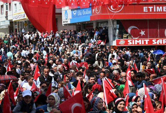 Turkey Election Erdogan Campaign