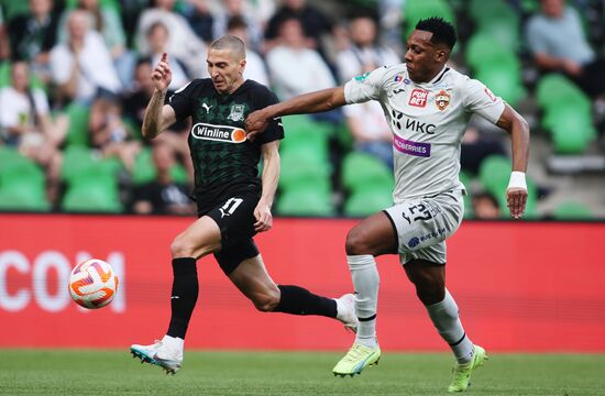 Russia Soccer Premier-League Krasnodar - CSKA