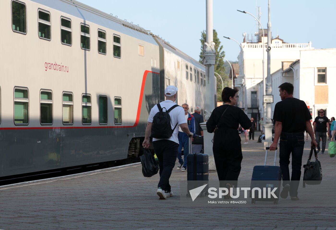 Russia Crimea Rail Traffic