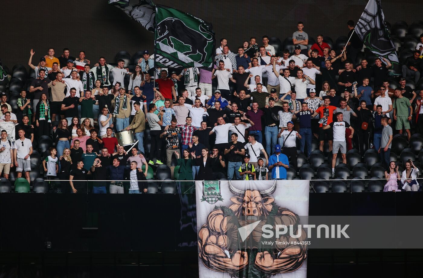 Russia Soccer Premier-League Krasnodar - CSKA