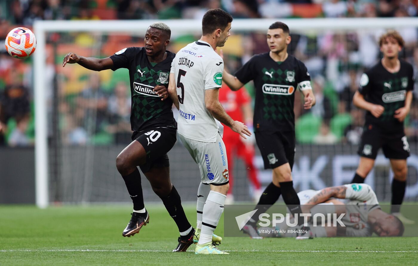 Russia Soccer Premier-League Krasnodar - CSKA