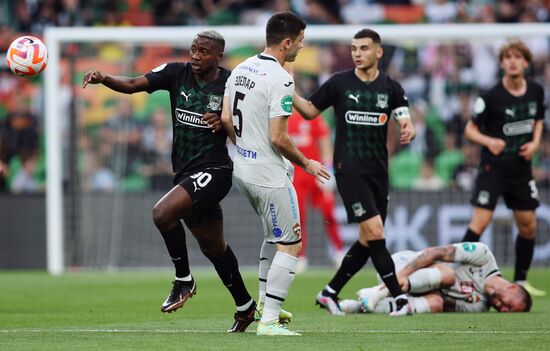 Russia Soccer Premier-League Krasnodar - CSKA