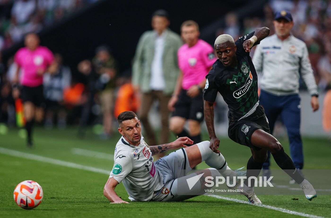 Russia Soccer Premier-League Krasnodar - CSKA