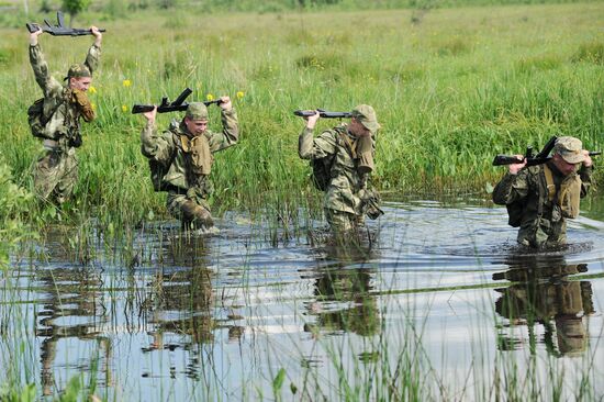 Russia Navy Marines Examination
