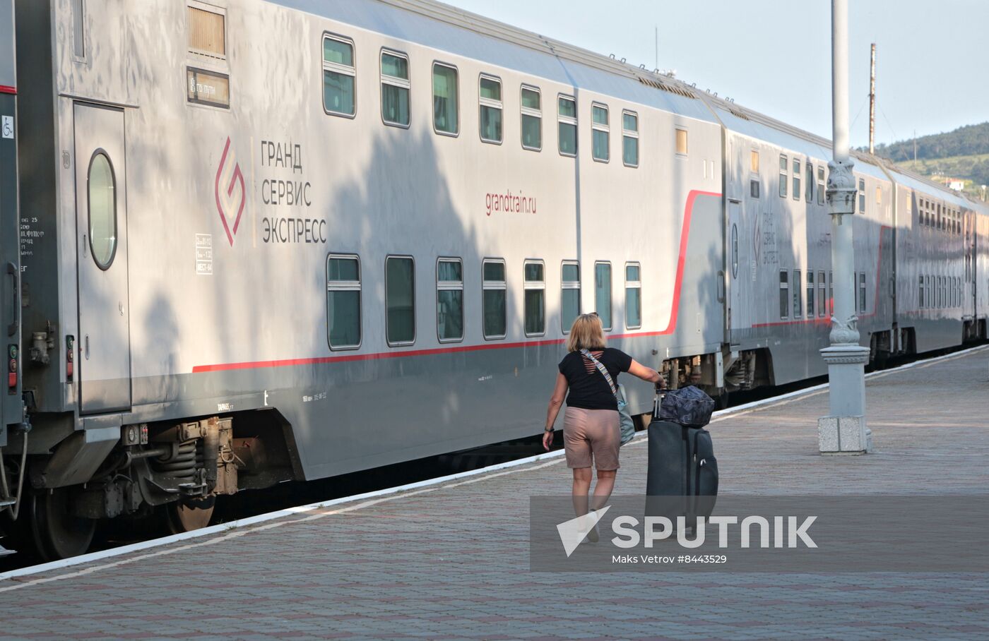 Russia Crimea Rail Traffic