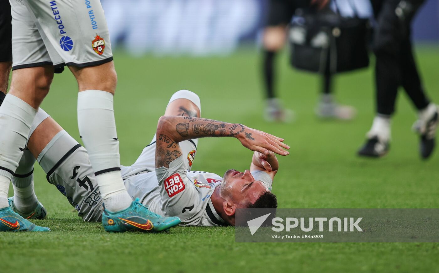 Russia Soccer Premier-League Krasnodar - CSKA