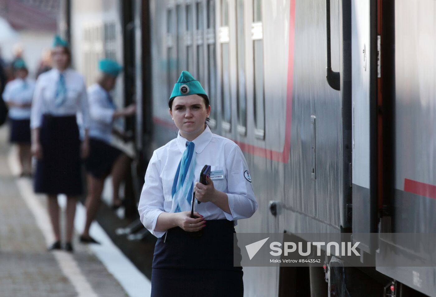 Russia Crimea Rail Traffic