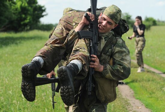 Russia Navy Marines Examination
