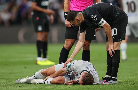 Russia Soccer Premier-League Krasnodar - CSKA