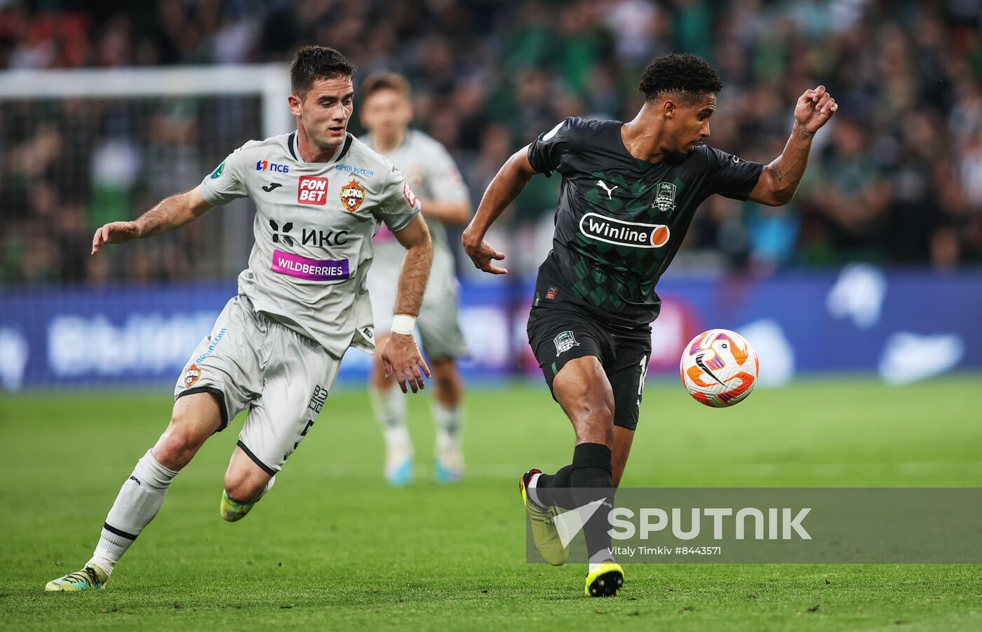 Russia Soccer Premier-League Krasnodar - CSKA