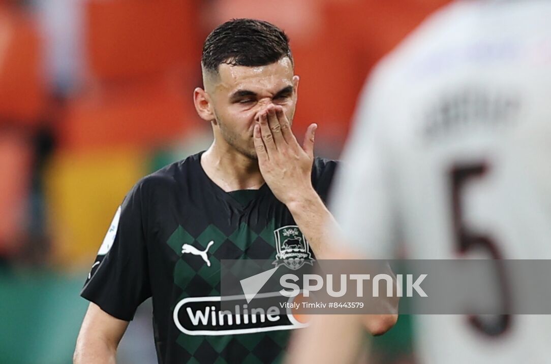 Russia Soccer Premier-League Krasnodar - CSKA