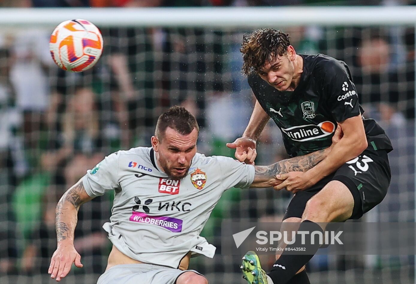 Russia Soccer Premier-League Krasnodar - CSKA