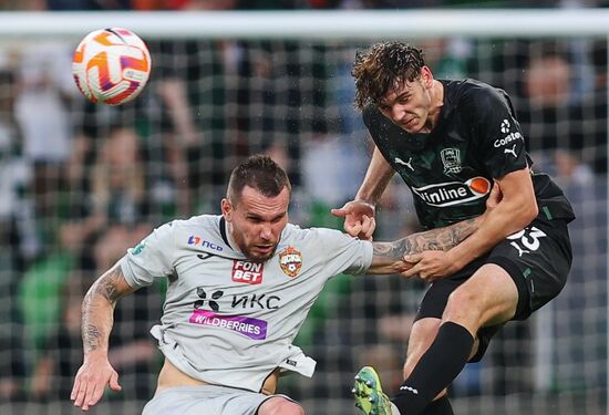 Russia Soccer Premier-League Krasnodar - CSKA