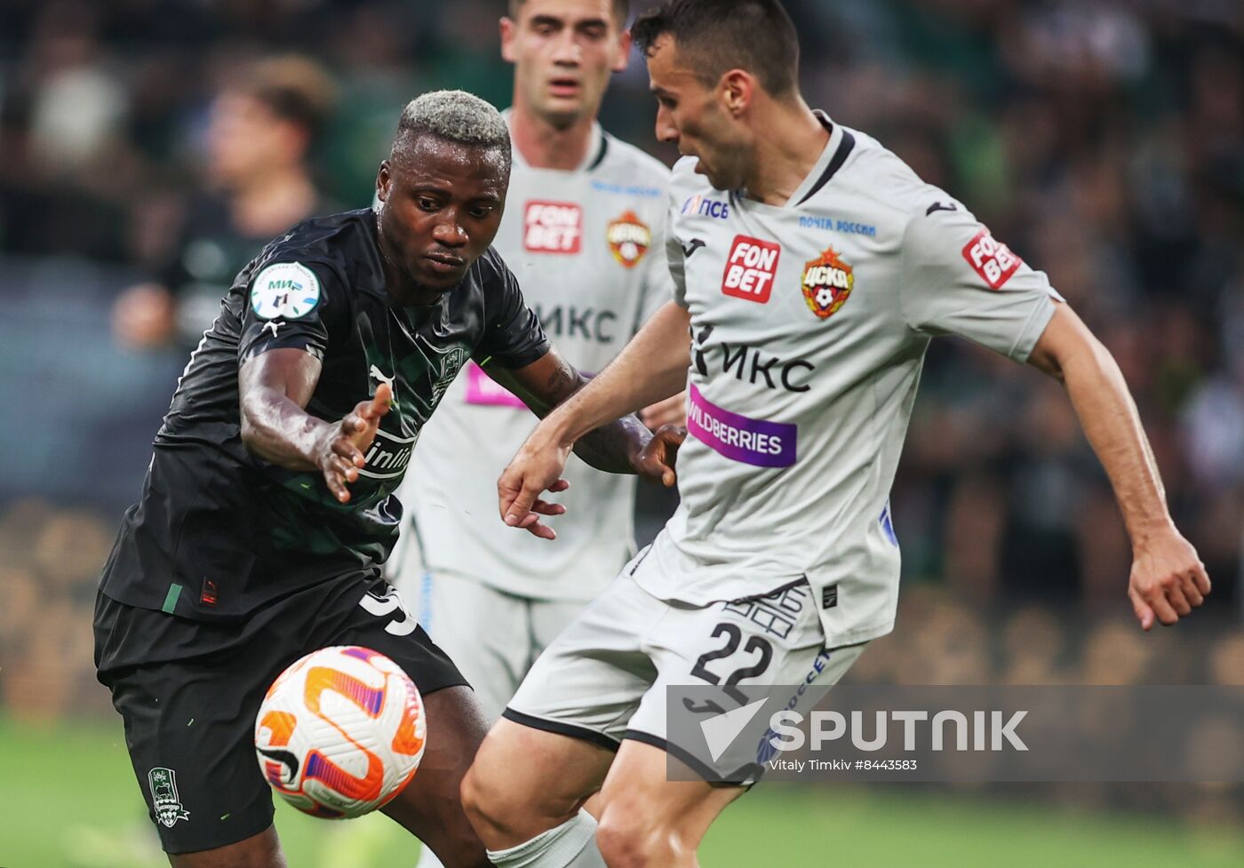 Russia Soccer Premier-League Krasnodar - CSKA