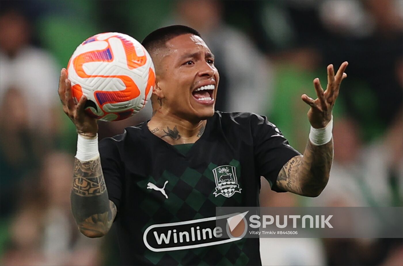 Russia Soccer Premier-League Krasnodar - CSKA